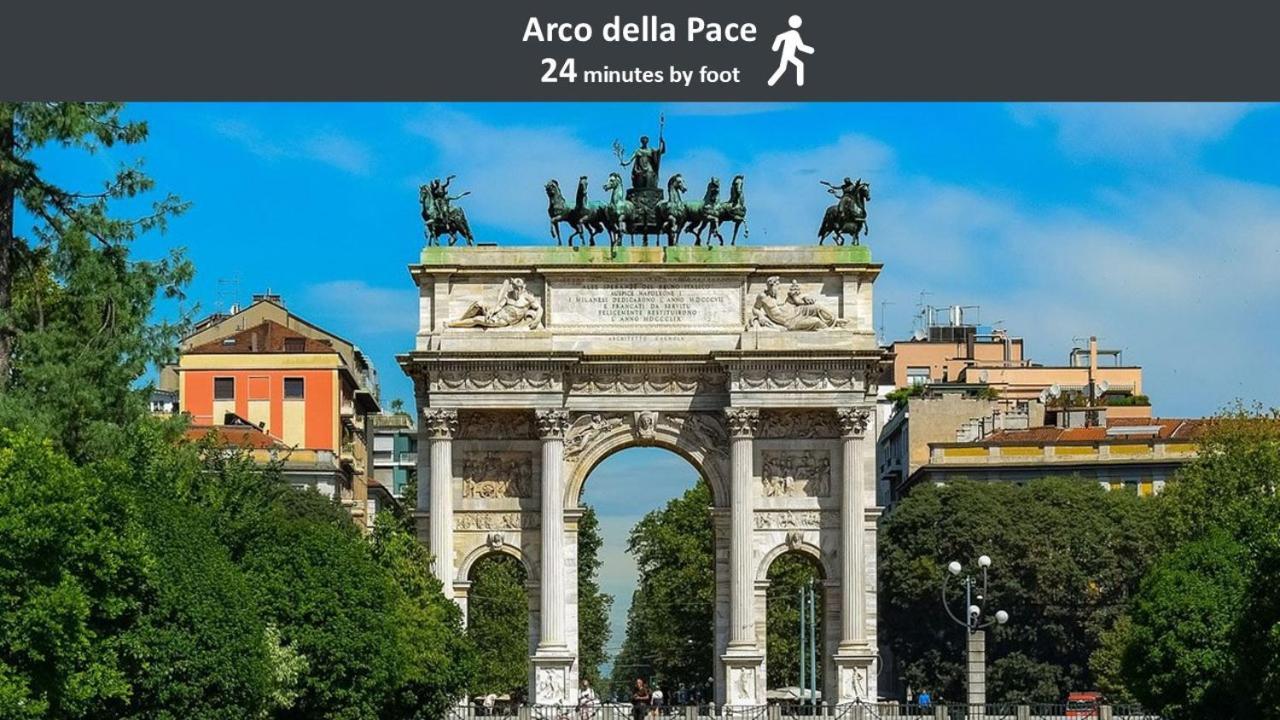 Chez Anna In Sempione - Mico, Citylife, San Siro ミラノ エクステリア 写真